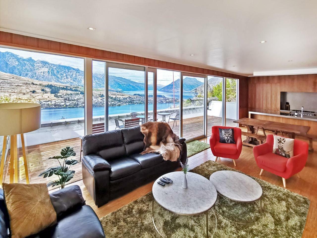 Luxe Home On The Hill Distretto di Distretto di Queenstown Esterno foto